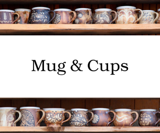 Shop our vintage and new mugs & cups