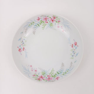 Mikasa Fern Rose Berry Bowl 5-7/8 Easter Spring Garden Party