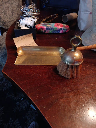 Brass CrumbTray& Brush