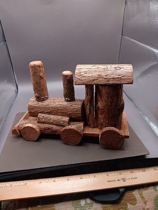 WoodCraft Train Engine