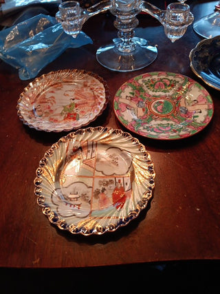 Vint. 60s Asian DecorDish