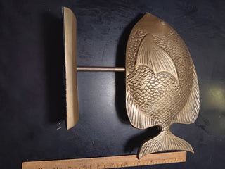 Vint. Brass Fish (70s)