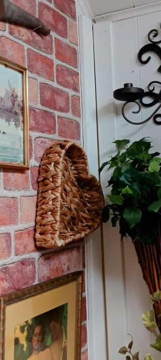 Woven Heart Basket