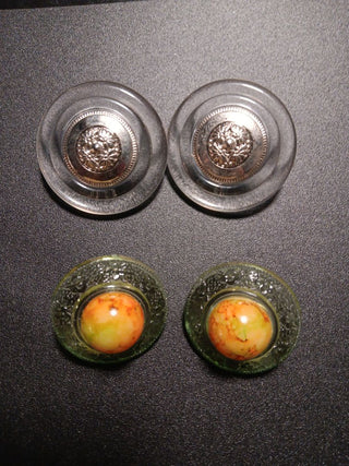 80s Clip Earrings