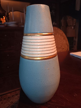 MCM "Watussi" 10.5" Teal Vase