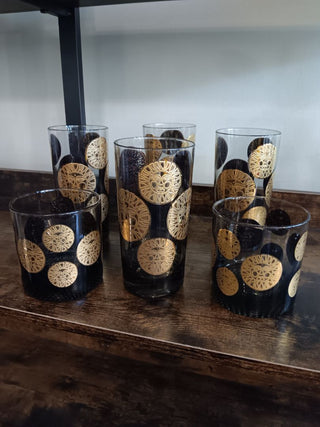 Rare MCM Bar Glasses (6)