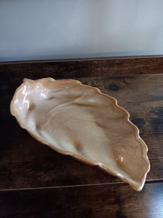 MCM Frankoma Leaf Dish