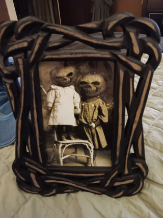 Creepy Girls Framed