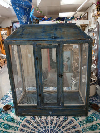 Rustic Wooden Birdcage Top Comes Off Centerpiece or Creative Reuse