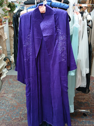 Silk Kimono Purple