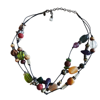 Vintage Chicos Necklace w Stones