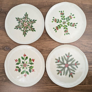 Christmas Botanical 9" Melamine Plate