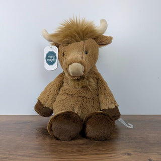 Marshmallow Hagrid Highland Cow | Super Soft Stuffed Animal | Mary Meyer