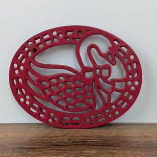 Red Goose Metal Trivet 7wx1dx6h