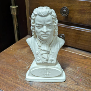 5" Tall Miniature Composite Bust - Bach