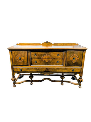 Beautiful Vintage Solid Wood Buffet 67Wx21Dx42H
