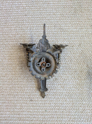 Vintage Brass Double Arm Wall Sconces - Set of Two (2)