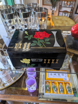 Prince Orgel Black Lacquer Jewelry Box #79