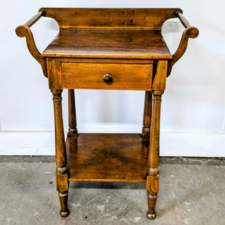 Vintage Wood Wash Stand 24Wx32Hx15D