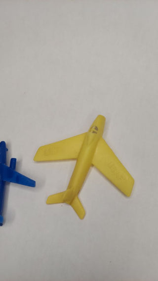 Two 1950s plastic airplanes