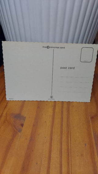 1970s "Breathtaking Sunset" California coast, postcard unused