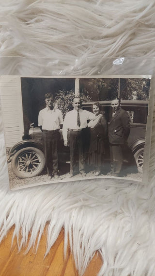 1930s Family Photo in front of the car! -