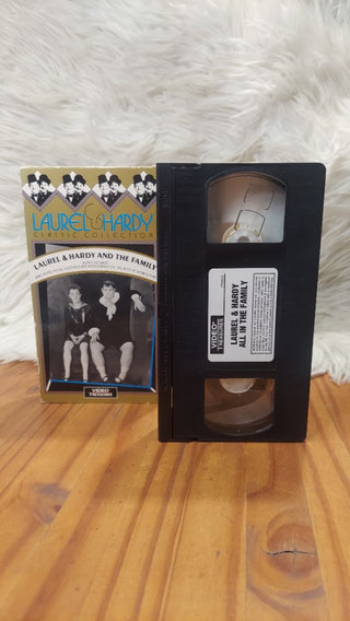 Laurel & Hardy and the Family (VHS, 1991) Video Treasures