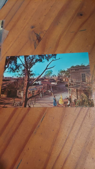 1965 MAIN STREET  KNOTT'S BERRY FARM & GHOST TOWN  Buena Park, Calif., postcard