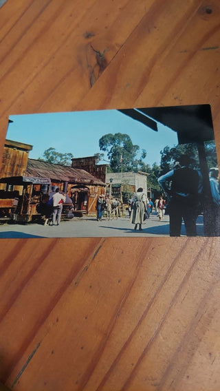 1970s MAIN STREET, GHOST TOWN  KNOTT'S BERRY FARM  BUENA PARK, CALIFORNIA. Postcard
