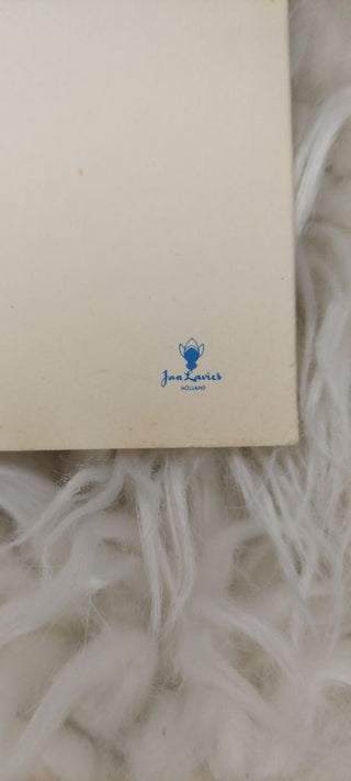 1965 - Little Dutch Girl By Jan Lavies. Litho travel menu