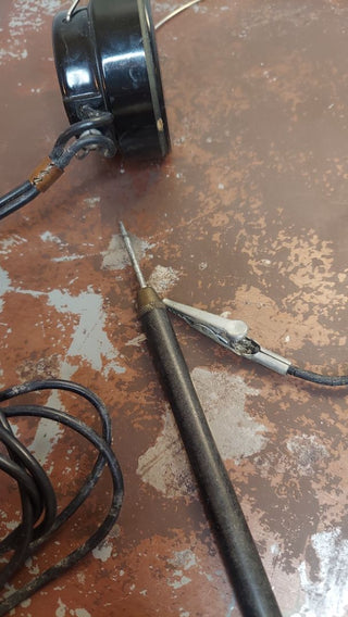 1930s Bell Systems - Western Electric 11A Headset 716c earpiece switchboard test phone, bakelite earpiece