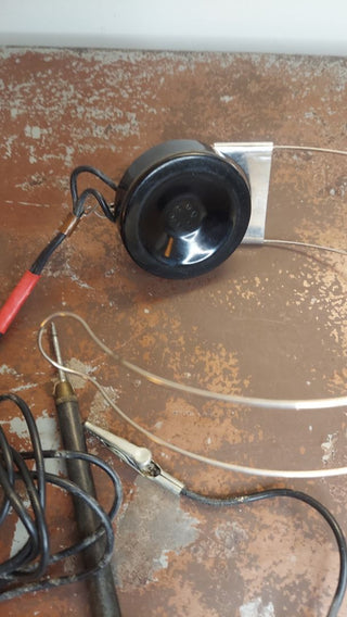 1930s Bell Systems - Western Electric 11A Headset 716c earpiece switchboard test phone, bakelite earpiece