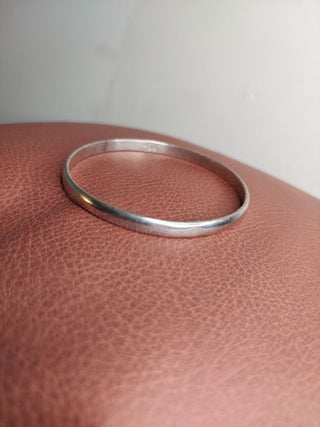 Vintage Bangle Bracelet Sterling Silver Signed Taxco Mexico