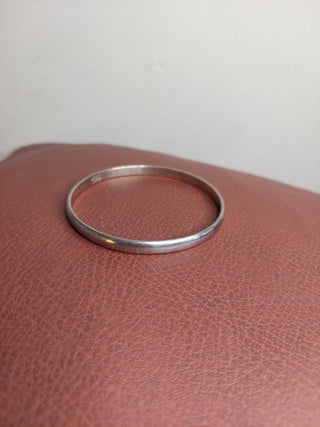 Vintage Bangle Bracelet Sterling Silver Signed Taxco Mexico