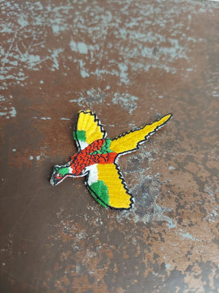 1960s Golden Pheasant embroidered patch
