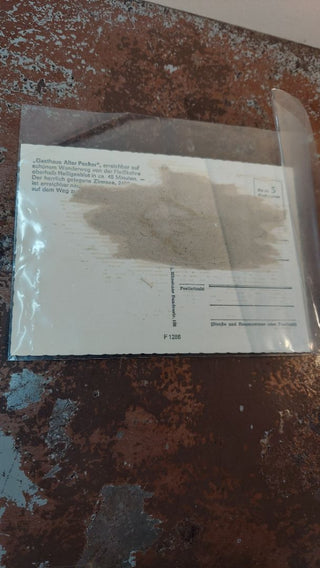 1970s Alpengasthof Alter Pocher in Heiligenblut, Austria postcard AS-IS