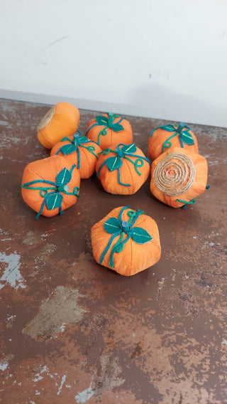 Mini farmhouse country pumpkin! Local made - as is