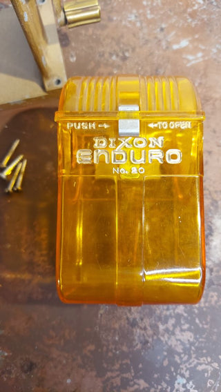 Dixon Enduro No. 20 Pencil Sharpener by Joseph Dixon Crucible Company- works - As-Is
