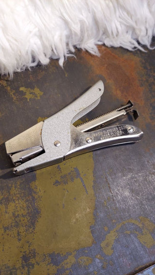 1950s S-66 Heavy Duty Plier Stapler by Arrow Fastener Co. Inc Made in Brooklyn 12 USA
