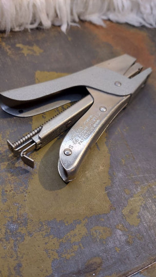 1950s S-66 Heavy Duty Plier Stapler by Arrow Fastener Co. Inc Made in Brooklyn 12 USA