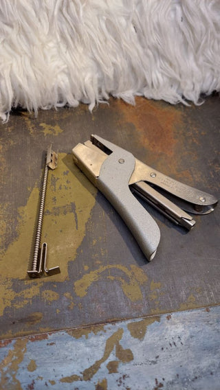 1950s S-66 Heavy Duty Plier Stapler by Arrow Fastener Co. Inc Made in Brooklyn 12 USA