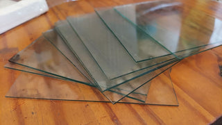 Antique glass Dry Plates, 9 unused 5 x 4 plates, antique photography (T&M)