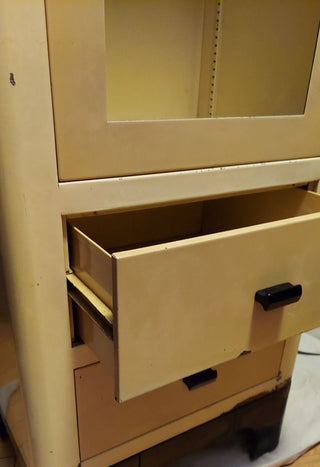 1930s Steeline Medical Cabinet by S. A. Aloe Company, Art Deco- IN STORE PICKUP ONLY