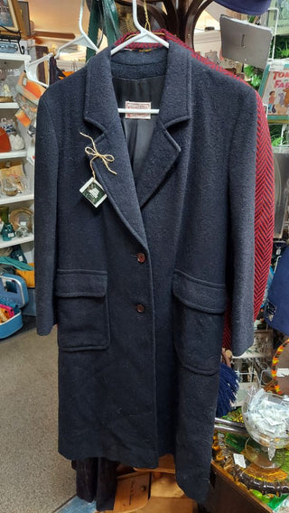 1968-9 Pendleton Wool Overcoat - Petite Womans Medium/ Small
