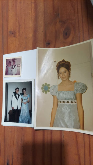 1971 Prom Date Photographs, set of 3