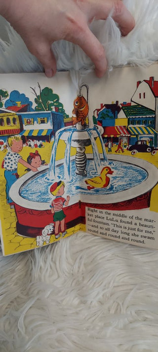 1948 The WIGGLY "Lu - Lu" Children's interactive book, AS IS