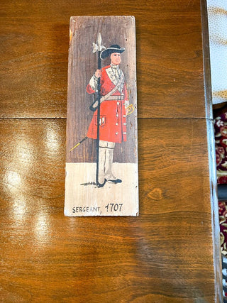 Wooden Soldier Art (Sourced in Tuscany, Italy)