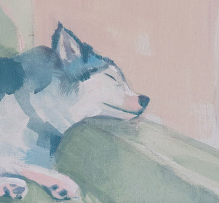 Original Painting "Sleeping Dog"
