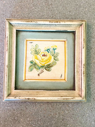 Square Rose Art