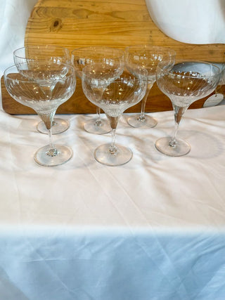 Rosenthal Lotus Cut Coupes (Set of 12)